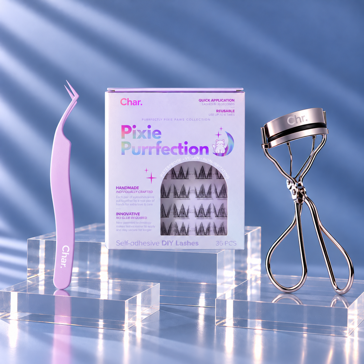 KIT DÉCOUVERTE PURRFECTLY PIXIE PAWS (Réutilisable 6 fois)